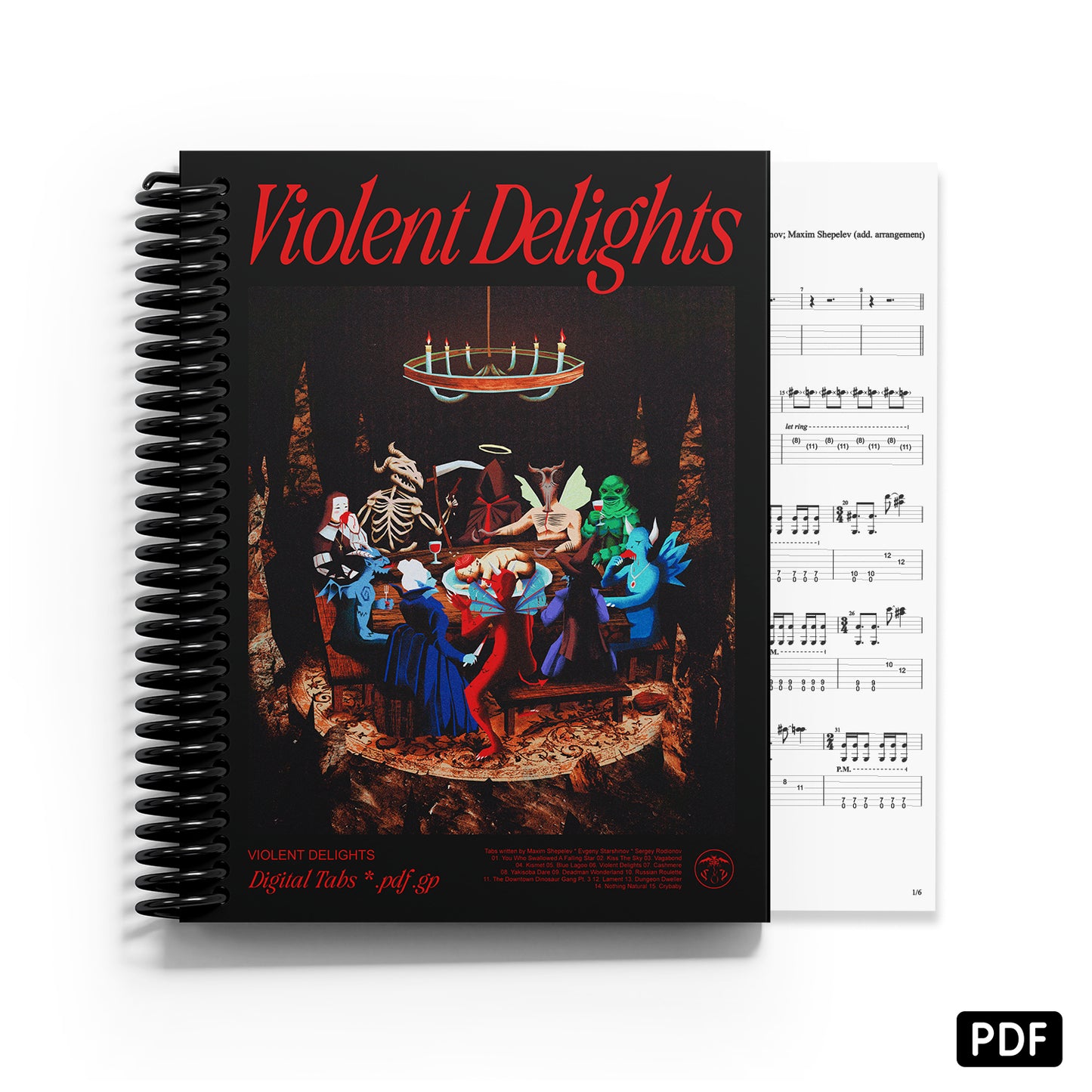 Galleons - Violent Delights - Album Tabs