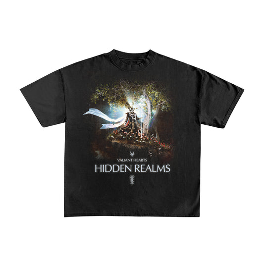 Valiant Hearts - Hidden Realms Mens Album Art Tee
