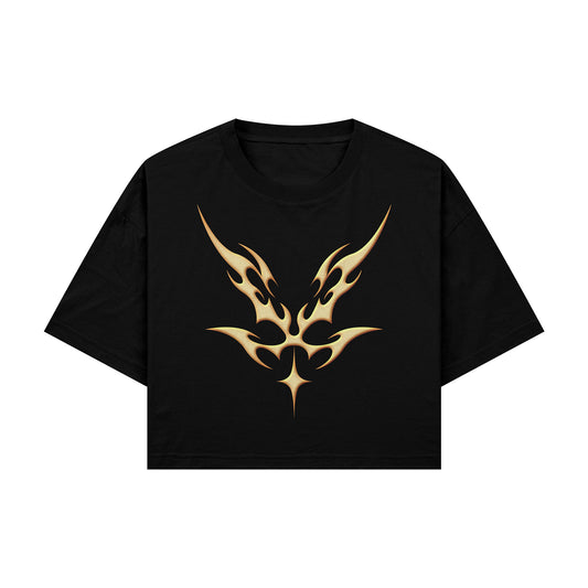 Valiant Hearts - Womens Cropped Logo T-Shirt