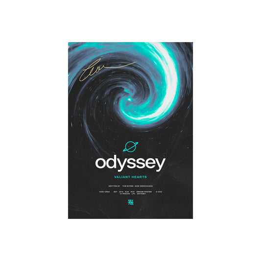 Odyssey A3 Signed Poster